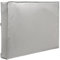 XIRUIFI Funda gris para pantalla de TV para exteriores, resistente a la intemperie, universal, a prueba de polvo, impermeable, para televisor LCD de 22 a 65 pulgadas (gris, 60 x 65 pulgadas)