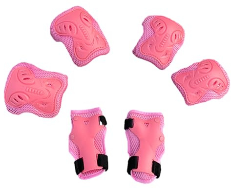 Luyismer Knäskydd för barn, armbågsskydd och handledsskydd för barn, skyddsutrustning, set för rullskridskor, cykling, skateboard, skridskoåkning