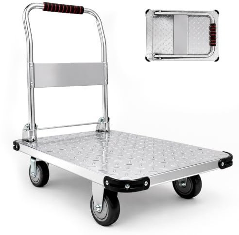 MAGIC SELECT Carro Plataforma Plegable 600 kg 90 x 60 cm
