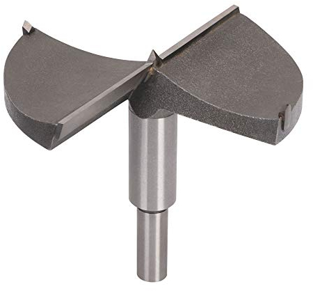 Flintronic Professional ForstnerBohrer, 90mm Forstner Bit, Forstner Cutter mit Rundschaft, Forstner Bohrer für Holz, Zubehör Bohrmaschine für Holzbearbeitung (Ø90 mm, Länge 75mm)