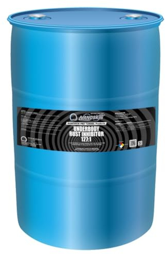 Nanoskin Under Body Rust Inhibitor – 30 Gallons, 127:1 Dilution, Concentrated Corrosion Protection for Car Wash Tunnels, Automatic Wash Systems, and Foam Cannons