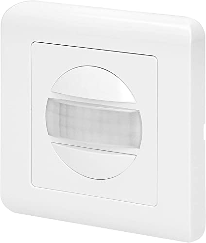 Miratic Interrupteur Detecteur de Mouvement 2 Fils 160 Degrees Installation dans la Boîte 300 W Fonctionne avec LED 5W - 75W