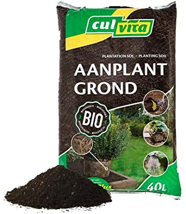 Culvita - Bio-Pflanzerde 40 Liter - geeignet für Fast alle Stauden, Sträucher, Bäume und Koniferen