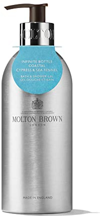 Molton Brown Coastal Cypress und Sea Fennel Bade- und Duschgel Unendliche Flasche 400 ml