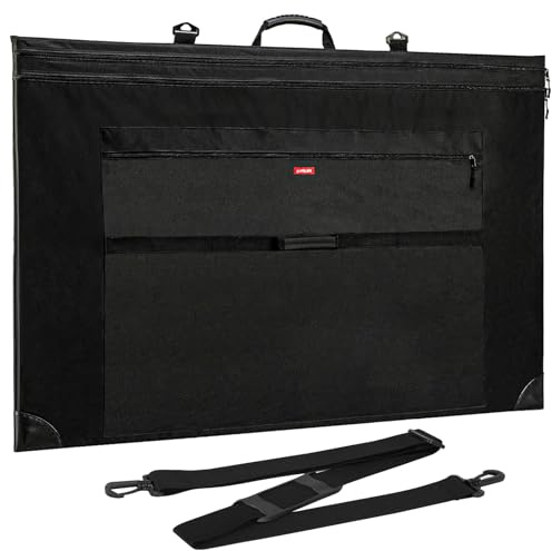 Nicpro Light Weight Art Portfolio Bag, 36x48 Extra Large Art Portfolio Case