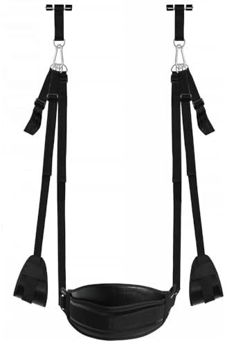 Balançoire sexuelle avec siège, outil Bdsm, balançoire sexuelle avec sangles réglables, menottes, contraintes de jambes, épandeur, jouets sexuels pour Couple adulte