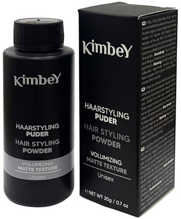 Kimbey Styling Powder Wax 20 g – Haarpuder für extra Volumen und mattes Finish