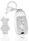 OFF WE GO Coque Clé Etui Cles pour Mercedes Benz A B C E G S SL CLS Klasse SLC CLA GLB GLC GLE GLS W205 S205 C205 A205 C260L Étui Clés Boitier Clé Voiture Protecteur Clé Voiture avec Porte-clés, Blanc