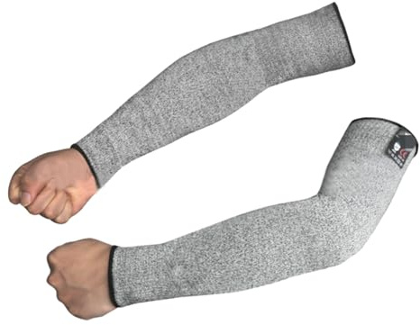 Manicotti protettivi Giardinaggio Protezione per le mani - Bracciali HPPE resistenti al taglio per lavori di costruzione, protezione di sicurezza per avambracci durante il taglio, saldatura