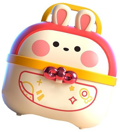 Aoaoy Kit Medico per Bambini, Set di Giocattoli da Medico da 62 Pezzi, Gioco di Ruolo Ospedaliero Educativo con Contenitore Carino, Siringa, Stetoscopio per lo Sviluppo (Rossa)