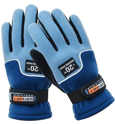 Motorcycle Gloves - Rain-Resistant Waterproof Warm - Outdoor Bike Riding Gloves - For Mountain Dirt Lane Travel Adventure Skiing Adults Teens Riders Boys