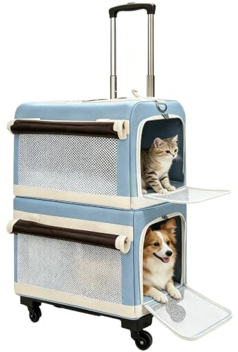 Transportín para 2 Gatos