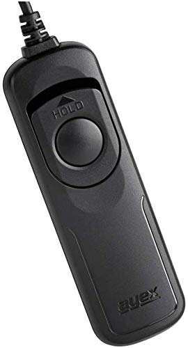 ayex Kabelfernauslöser AX-10 Kompatibel mit Canon E3 zB. EOS R R6 RP 80D 1300D 1200D 1100D 760D 750D 650D 600D RS-80E3 Ersatz Serienauslösen Bulb leichte handhabung Keine Batterien