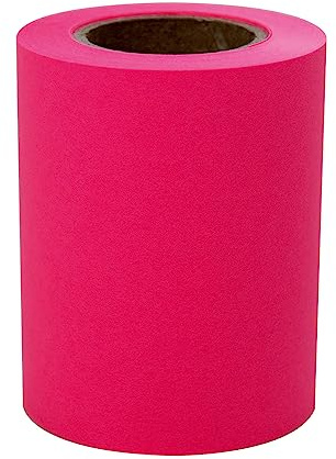 RNKVERLAG CT1927 - Rotolo di ricarica di foglietti adesivi per dispenser CT1907, 60 mm x 10 m, rosa brillante, 1 pz.