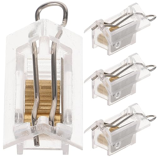 EXCEART 4pcs Window Curtains Shades Install Parts Cord Locks for Venetian Blind Window Blind Parts Drawstring Pom Major