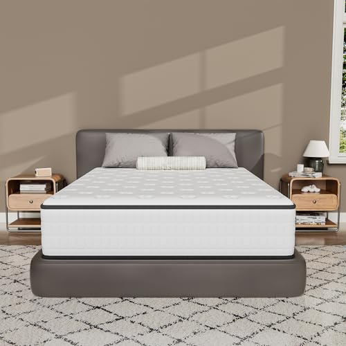DEWINNER Matelas 160x200,Mousse 30 cm et Mousse A Mémoire Matelas,Parfait Soutien Haute Resilience Ultra Respirante,réversible à Deux Faces entièrement utilisables
