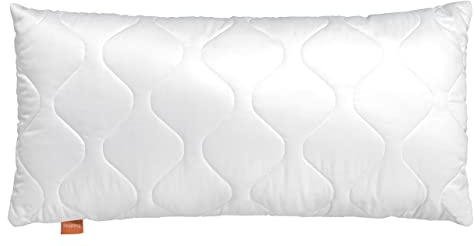 sleepling Kopfkissen 40x90 cm, Allergiker Kissen, waschbar, Made in EU, Ökotex, langes Schlafkissen 40 x 90, Bettkissen, Pillow, Komfort 100