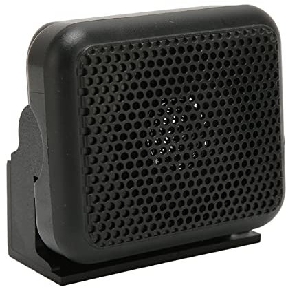 CB External Speaker, for FT 1802M FT 1807M FT 8900R, for KENWOOD, for ICOM, Rectangular Communications Speaker, Mini Car Radios Speaker, Bright and Clear, HiFi Sound