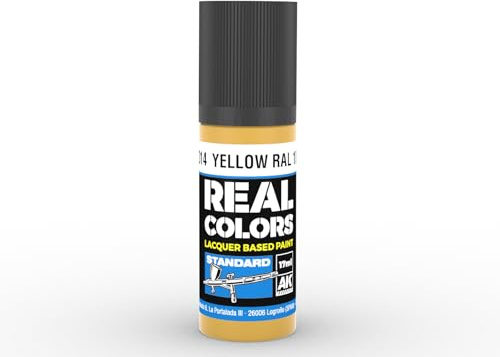 AK REAL COLORS RC814 Yellow RAL 1003 (17ml) (old RC007)