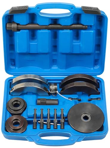 GEARMONSTER 18 TLG. Radlagerwerkzeug 72MM Radlager Wechsel Radnabe KFZ Werkzeug Abzieher Set Montage Demontage Radnabe Abzieher