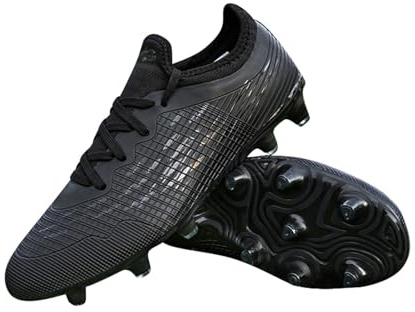 Scarpe da Calcio per Bambini Antiscivolo Junior Scarpe da Allenamento Ragazzi All'aperto Spike Tacchetti Teenager Resistente all'Usura Leggere e Resistenti Camminata Antiscivolo
