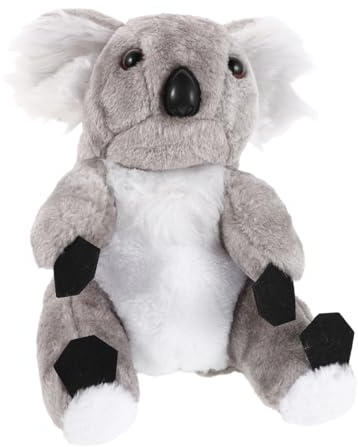Zerodeko Felpa Golf Club Headcover Koala Oso Dibujos Animados Driver Fairway Wood Mallet Cubierta para palo de golf Protección para Golfistas Regalo