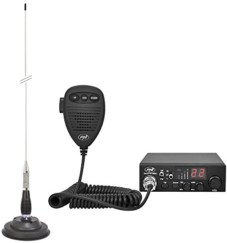 PNI, CB Radio Escort HP 8000L ASQ + Antena CB Ml100