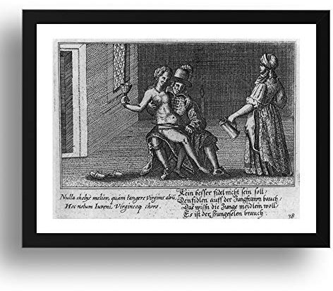 Period Prints ROLLOS, Peter the Elder: Ilustración, arte vintage, impresión histórica, reproducción A3 en marco negro de 17 x 13 cm