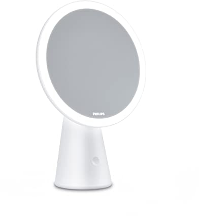 Philips LED Mirror Desk Lamp [Cool to Warm White 3000 - 5000K - White] 4.5W Charge with USB. for Make Up and Beauty Lighting