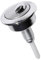 CANTONDZ Pulsador de doble descarga para inodoro Botón de cisterna de inodoro doble descarga Pulsador de tanque de inodoro de doble descarga cromado CF1003CP Compatible con Siamp Twyford Optima49