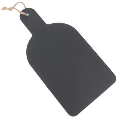 Bandeja for servir alimentos, 1 plato de pizarra, plato de pizarra for filete, vajilla de cocina, bandejas de comida, platos de pasta, plato for servir negro, plato for servir carne, plato de charcute