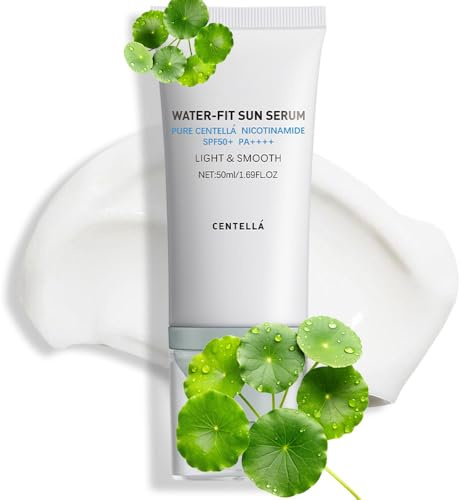Centella Sunscreen SPF 50 PA, Crema Solar Ligera de Uso Diario con Centella Asiática, Fórmula Hidratante y Calmante para Todo Tipo de Pieles, 50ml