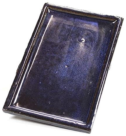 PLATO PARA MACETA BONSAI 5 AÑOS - 14,4x9,5x2cm - Plato de Gres Rectangular Bonsai