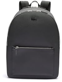 Lacoste Chantaco Rucksack für Herren, Schwarz, Schwarz, Einheitsgröße