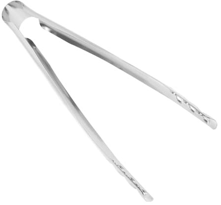 LIFKOME Clip De Cabeza Cuadrada Pinzas De Acero Inoxidable Ideales Para Barbacoa Fideos y Más