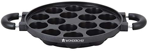 Wonder Chef Wonderchef Paniyarakkal, Dark Gray, 24 cm