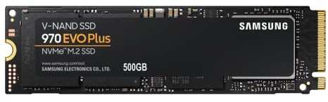 Samsung 970 EVO Plus SSD 500GB - M.2 NVMe Interface Internal Solid State Drive with V-NAND Technology (MZ-V7S500B/AM)