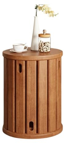 OEUBEQ Juego De 4 Taburetes Apilables De Madera Maciza, Mesa Auxiliar Minimalista Para Ahorrar Espacio, Versátiles Para Sala De Estar, Dormitorio, Balcón