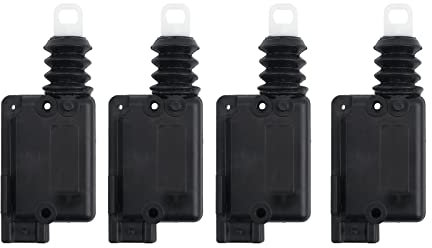 (Lot de 4) Moteur de Centralisation de Porte ou Coffre compatible pour DUSTER LOGAN LODGY SANDERO MOVANO R19 2 R21 R25 CLIO ESPACE KANGOO MASTER 2 MEGANE I SCENIC TRAFIC TWINGO - 6025001797 7701039565