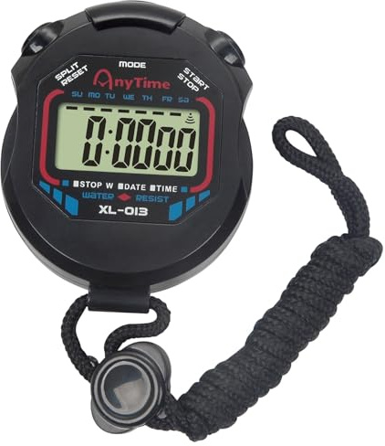 Tidtagarur för sport, stoppur med skärm, elektronisk backtimer | med tids- och larmfunktion för användning av sporttränare och domare