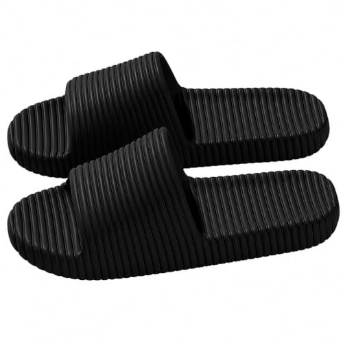 Ciabatte Uomo Donna, Pantofole Nuvola, Slides Morbide con Suola EVA Spessa | Antiscivolo Leggere da Doccia per Casa, Piscina, Mare, Spiaggia, Interno ed Esterno