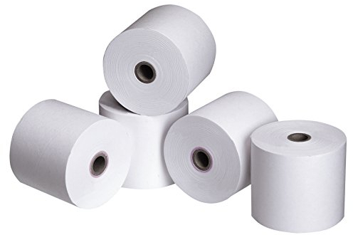 50 Thermorollen 57 mm x 18 m x 12 mm Ø 40mm Passend für Ingenico ITW ITL 250 200 Bonrollen, Kassenrollen, Thermo-Bonrollen