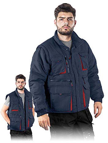 Reis Czapla2_Gc2Xl Isolierte Schutzjacke, Dunkelblau-Rot, 2XL Größe
