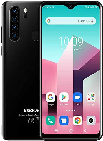 Blackview A80 Plus - Smartphone 64GB, 4GB RAM, Dual Sim, Black