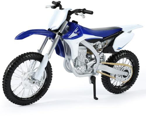 Risopen Dirtbike Toy Motorcycle Compatible for Yamaha YZ450F 1:12 Dirtbike Toy Motorcycle Model for Kid Age 8-14