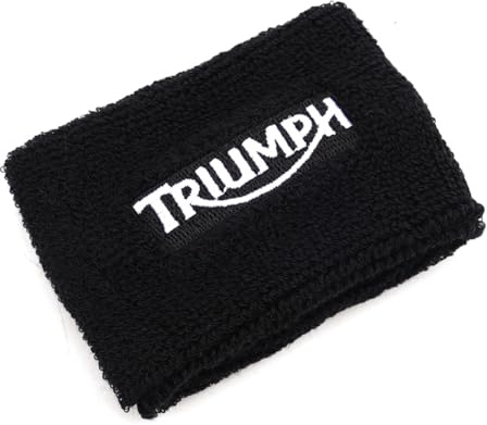 WSOPP Motorcycle Brake Fluid Reservoir Sock Cover Wristband Sleeve for Triumph TIGER 800 XC/XR Sport 660 Trident 660 Sweatband Protector Anti-Leak Anti-Dust Absorbent Oil Tank Protection