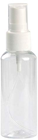 Brussels 1 flacon pulvérisateur vide rechargeable portable en plastique transparent pour échantillons de parfum 200 ml