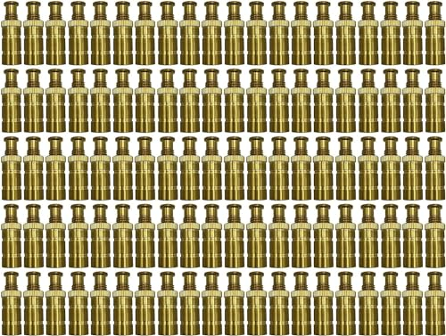 Brass Pool Cover Anchors for Inground Pools - 100 Pack - by Poolzilla