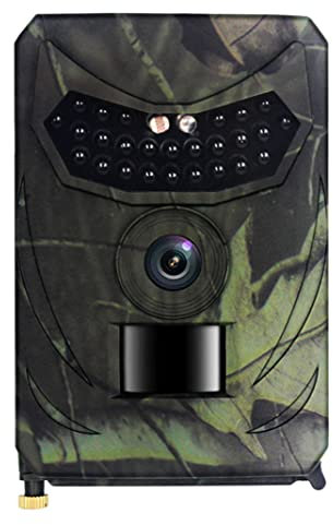 Ggnaxivs 1080P 16MP Wildkamera Wildkamera Jagd Wildkameras für Draussen Wildlife Tierbeobachtung SicherheitsüBerwachung