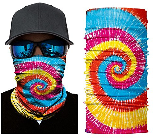 ShopINess Multifunktions Schlauchschal Unisex für Sport (Wave)